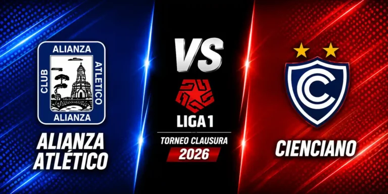 Alianza Atlético vs Cienciano