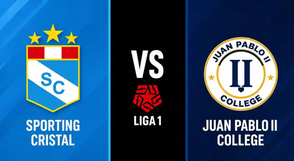 Sporting Cristal vs Juan Pablo II College 2 Sporting Cristal vs Juan Pablo II College